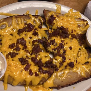Texas Roadhouse - Potato skins (a lot of cheeeeese) - Steakhouses Near Me - La Plata, Maryland Texas Roadhouse - Potato skins (a lot of cheeeeese) - Steakhouses Near Me - La Plata, Maryland
