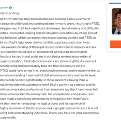 The Lytle Law Group - 2023 Avvo review of Paul and The Lytle Law Group