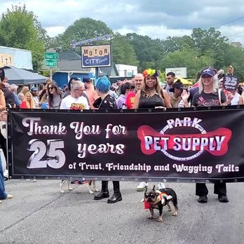 Park Pet Supply - Marching in the EAV Strut parade 2024, celebrating 25 years in business! - Pet Stores Near Me - Atlanta, Georgia Park Pet Supply - Marching in the EAV Strut parade 2024, celebrating 25 years in business! - Pet Stores Near Me - Atlanta, Georgia