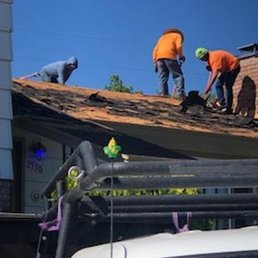 CTR employees on my roof