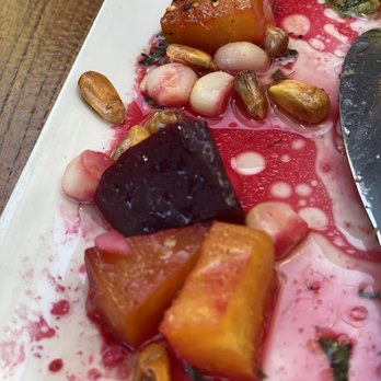 Barranco - I forgot to take a picture of the "before" - I'm not sure how they call this beet salad. So good! - Peruvian Near Me - Lafayette, California