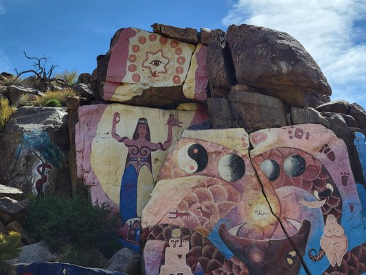 Chloride Murals, by artist Roy Purcell by null