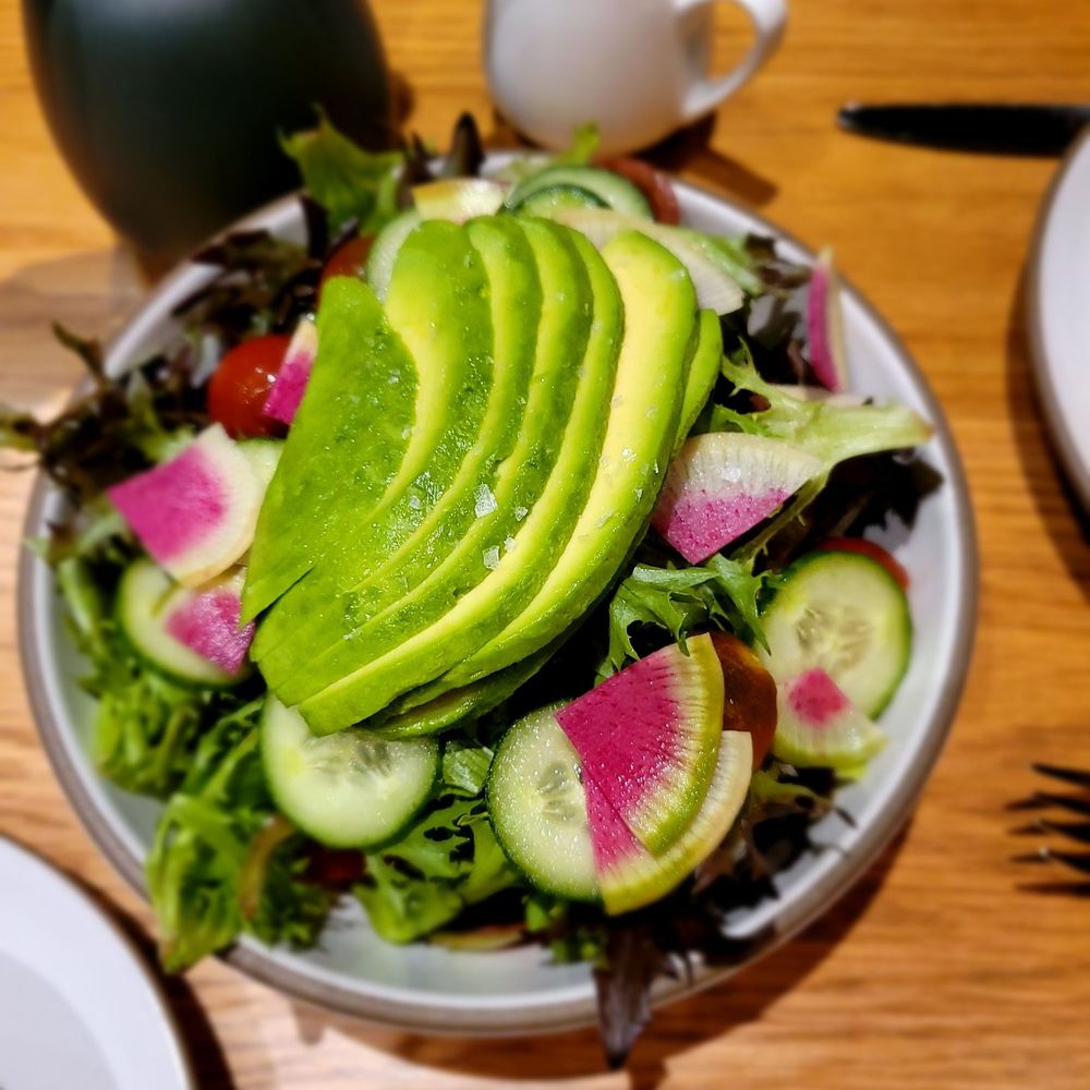 Chickadee - Green salad with added Avocado - New American Near Me - Boston, Massachusetts Chickadee - Green salad with added Avocado - New American Near Me - Boston, Massachusetts