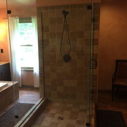Yough Mountain House - Master Bedroom Shower