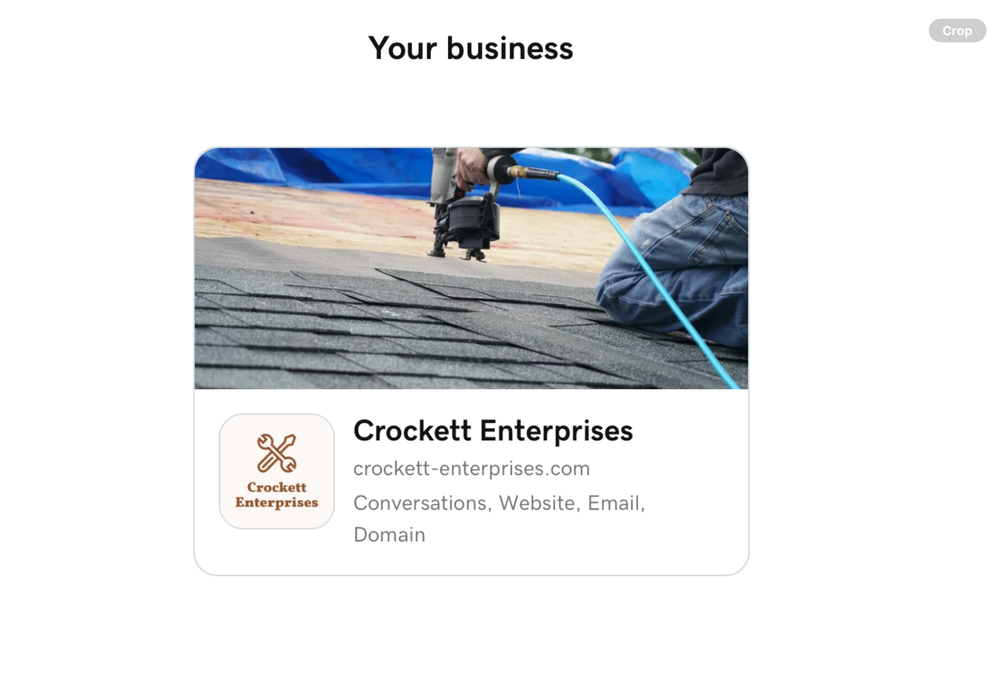 Slide of Crockett Enterprises