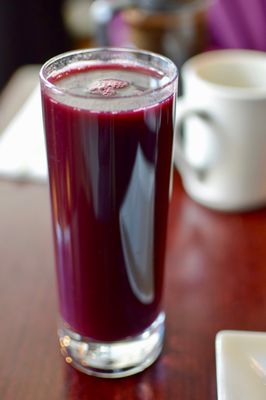Photo of Blossom - New York, NY, US. bilberry juice