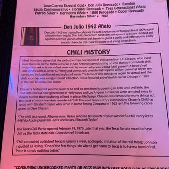 Texas Chili Parlor - Menu - American Near Me - Austin, Texas