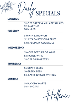 Menu photo 6 Hellenic Greek Kitchen Charlotte, NC