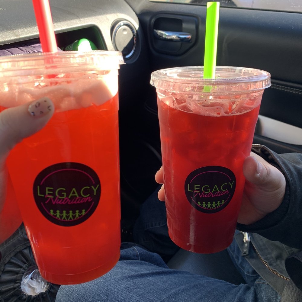 Legacy Nutrition - Bahama Breeze & Gummy Bear (large, with caffeine) - Juice Bars & Smoothies Near Me - Amsterdam, New York Legacy Nutrition - Bahama Breeze & Gummy Bear (large, with caffeine) - Juice Bars & Smoothies Near Me - Amsterdam, New York