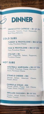 Menu photo 2 Five Loaves Sandwiches New Oxford, PA