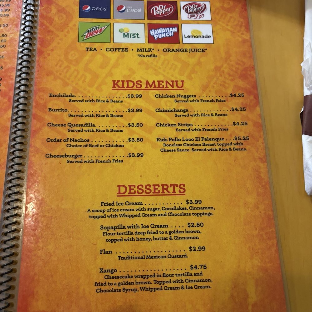 El Palenque - Menu - Mexican Near Me - Batesville, Arkansas