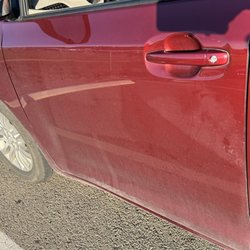 Ruidoso Car Wash - Dirty car AFTER wash