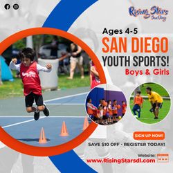 Rising Stars Development League Youth Sports - Looking for a fun, skill-building youth basketball program in San Diego? Join Rising Stars! #YouthBasketballSanDiego #RisingStars