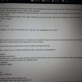 Hamzavi Canton Dermatology - This is how I replied with Absolutely nothing to Hide! - Dermatologists Near Me - Canton, Michigan
