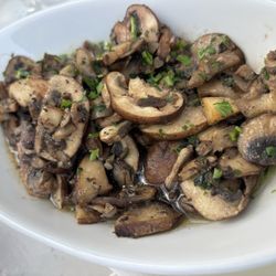 Side of mushroom--yum!