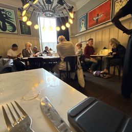 Seating area with cool lamp. Plus my silverware Seating area with cool lamp. Plus my silverware