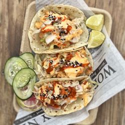 Tikka Spice - Desi Street Food Truck - Spicy Fish Tacos