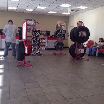 America's Tire - Place is BUSY! Lots of chairs along the wall. Guesstimated 30 minutes for my fix and offered a free tire rotation. Friendly! - Tires Near Me - Montclair, California America's Tire - Place is BUSY! Lots of chairs along the wall. Guesstimated 30 minutes for my fix and offered a free tire rotation. Friendly! - Tires Near Me - Montclair, California