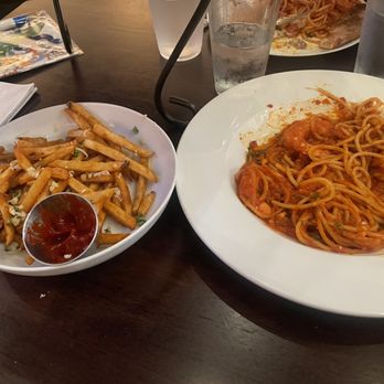 Casa De Pizza - Crispy Garlic Fries Shrimp Scampi - Pizza Near Me - Granada Hills, California Casa De Pizza - Crispy Garlic Fries Shrimp Scampi - Pizza Near Me - Granada Hills, California