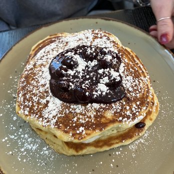 fl.2 - Vanilla ricotta pancake with blueberry compote - New American Near Me - Pittsburgh, Pennsylvania fl.2 - Vanilla ricotta pancake with blueberry compote - New American Near Me - Pittsburgh, Pennsylvania