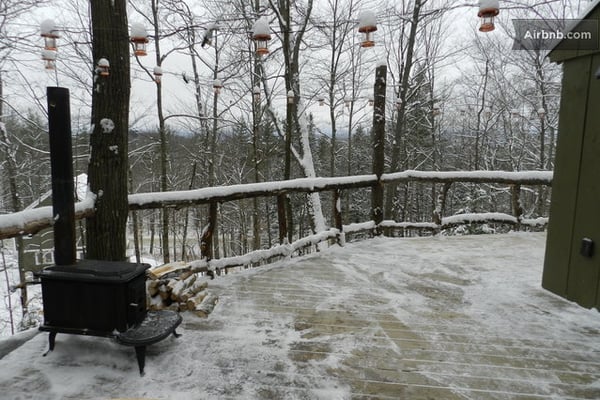 Vermont Tree Cabin by null