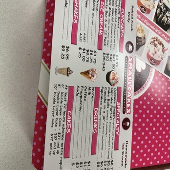 Smallcakes Pearland Parkway - Menu - Cupcakes Near Me - Houston, Texas