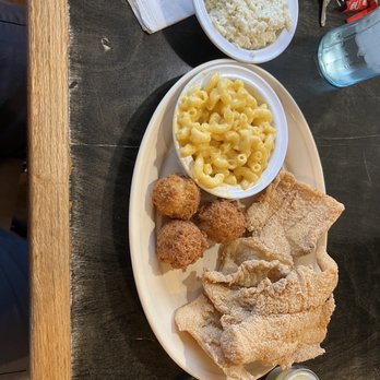 Moss Creek Fish House - Thin sliced catfish - Seafood Near Me - Pearl, Mississippi Moss Creek Fish House - Thin sliced catfish - Seafood Near Me - Pearl, Mississippi