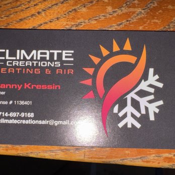 Climate Creations - Info & how to get a hold of Danny... - Heating & Air Conditioning/HVAC Near Me - Santa Ana, California Climate Creations - Info & how to get a hold of Danny... - Heating & Air Conditioning/HVAC Near Me - Santa Ana, California