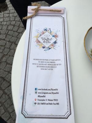 Menu photo 2 Lilize Cafe Weimar, TH Menu photo 2 Lilize Cafe Weimar, TH