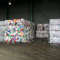 City of Redding Solid Waste Utility - Baled and ready to go.