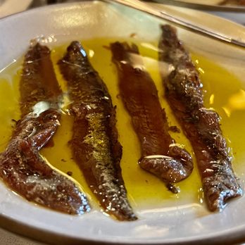 Chez Panisse - Spanish anchovies ($7) - New American Near Me - Berkeley, California