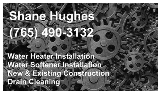 Slide of Hughes Plumbing