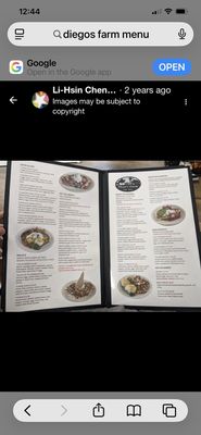 Menu photo 2 Diego's Farm Las Vegas, NV Menu photo 2 Diego's Farm Las Vegas, NV