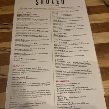 Sauced - Menu - Pizza Near Me - Waynesville, North Carolina Sauced - Menu - Pizza Near Me - Waynesville, North Carolina