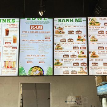 88 Banh Mi & Bowl - Menu - Vietnamese Near Me - Warren, Michigan 88 Banh Mi & Bowl - Menu - Vietnamese Near Me - Warren, Michigan