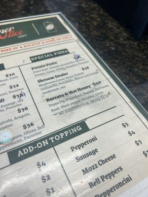 Menu photo 2 Corner Slice Livermore, CA Menu photo 2 Corner Slice Livermore, CA