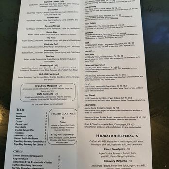 Elite All Star Dinner: Blue Anchor - Menu - Yelp Events Near Me - Jersey City, New Jersey