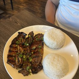 Grilled Beef Short Ribs + Salad + Soup | Cơm Sườn Bò Nướng Grilled Beef Short Ribs + Salad + Soup | Cơm Sườn Bò Nướng