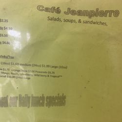 Cafe Jeanpierre - Delicious food here!