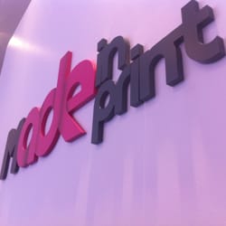 Made in Print - Logo inside the store