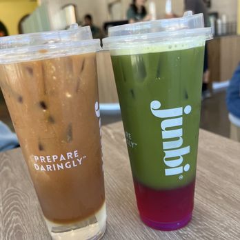 Junbi - Dirty earl grey & yuzu dragonfruit matcha - Coffee & Tea Near Me - Portland, Oregon Junbi - Dirty earl grey & yuzu dragonfruit matcha - Coffee & Tea Near Me - Portland, Oregon