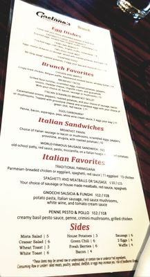 Menu photo 8 Gaetano's Denver, CO