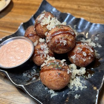 IPPUDO NY - Tayaki (octopus balls) 5/5 but served WAY too hot - Ramen Near Me - New York, New York IPPUDO NY - Tayaki (octopus balls) 5/5 but served WAY too hot - Ramen Near Me - New York, New York