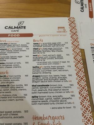 Menu photo 8 Calmate Cafe Puerto Vallarta, JAL