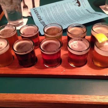 Lost Coast Brewery and Cafe - 10 Beer Flight - Pubs Near Me - Eureka, California Lost Coast Brewery and Cafe - 10 Beer Flight - Pubs Near Me - Eureka, California