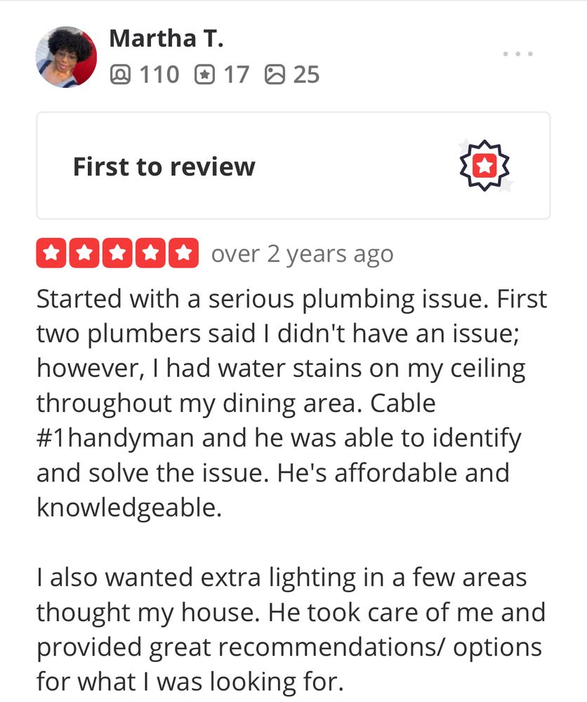 Slide of Integrity Handyman Services