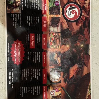 Matiki Island BBQ - Menu with NO prices. And no, it's not all free. - Hawaiian Near Me - Las Vegas, Nevada Matiki Island BBQ - Menu with NO prices. And no, it's not all free. - Hawaiian Near Me - Las Vegas, Nevada