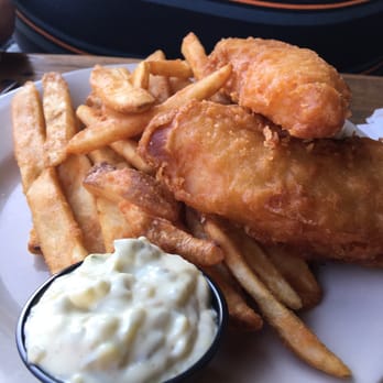 The District Tap - Husband's fish and chips - Sports Bars Near Me - Indianapolis, Indiana