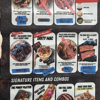 Full Send BBQ - Menu -- April 2026 - Caterers Near Me