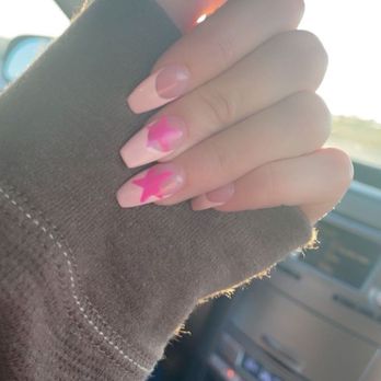 Ruby nail & waxing - Pink French dip manicure. - Nail Salons Near Me - Martinez, California Ruby nail & waxing - Pink French dip manicure. - Nail Salons Near Me - Martinez, California